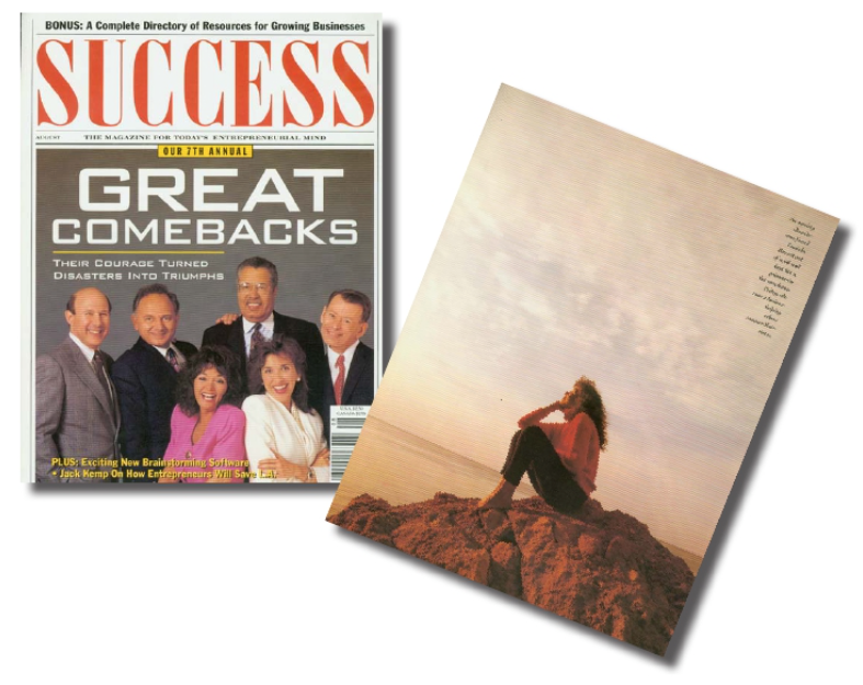 Lucinda Bassett in Success Magazine